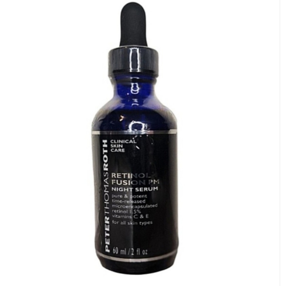 New! Peter Thomas Roth Retinol Fusion PM Night Serum Size 2 fl oz